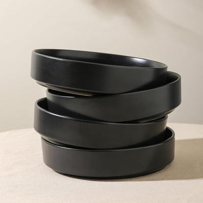 Stone Lain Celina Stoneware 4pc Pasta Bowl Set, Home Kitchen Utensils (Open Box) - VMInnovations