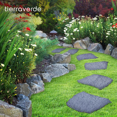 Garden Central 4pk 18"x22" Natural Rock Stepping Stones for Walkways (Open Box)