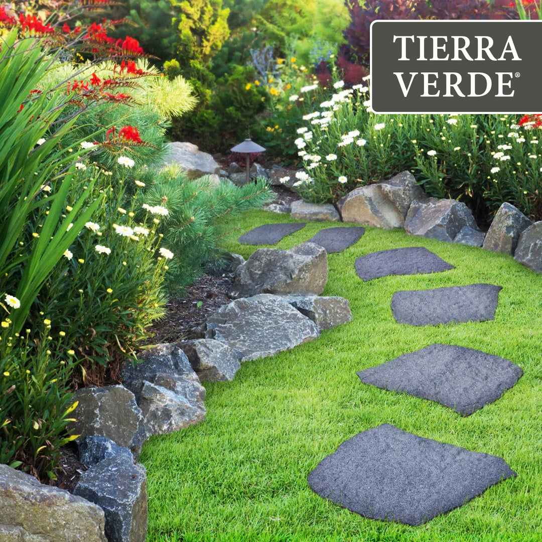 Garden Central 4pk 18"x22" Natural Rock Stepping Stones for Walkways (Open Box)