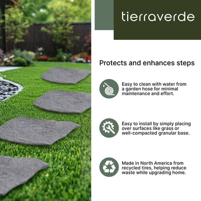 Garden Central 4pk 18"x22" Natural Rock Stepping Stones for Walkways (Open Box) - VMInnovations