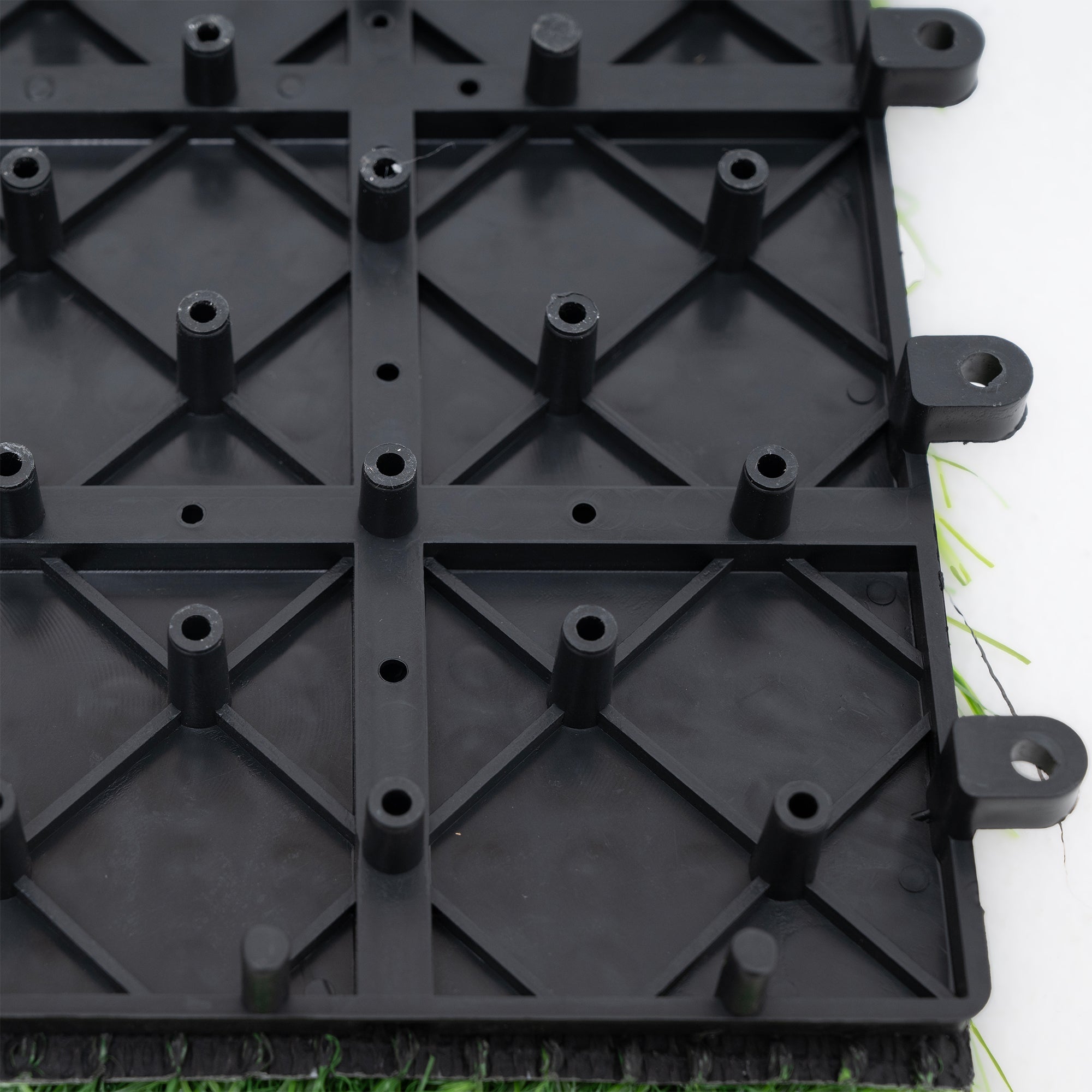 Bliss Outdoors 12"x12" Artificial PP Grass Interlocking Tiles, 10pc (Open Box) - VMInnovations