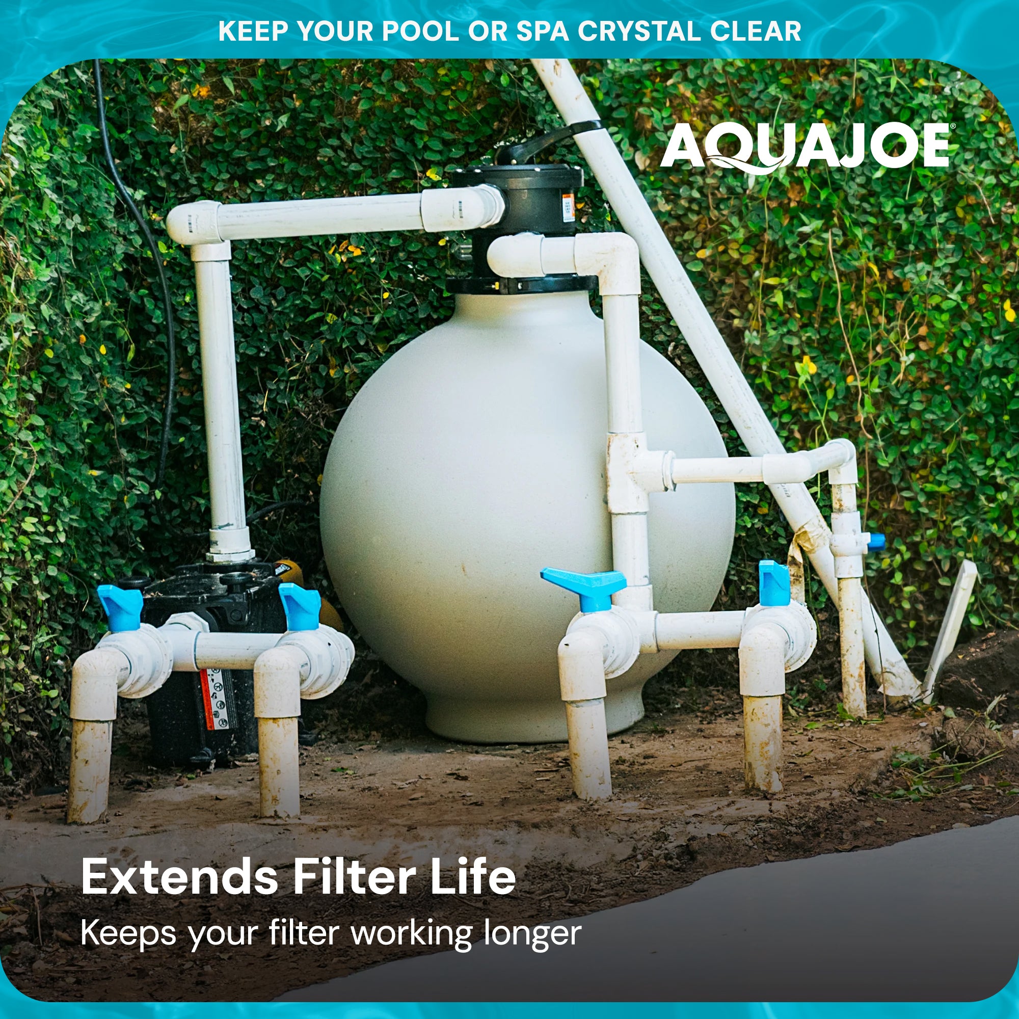Aqua Joe Premium Pool & Spa Filter Sand for Swimming Pools, 50 lb,  (Used)