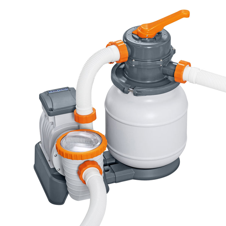 Palmetto Filter Sand, 50 Pound & Bestway Flowclear 1500 Gallon Sand Filter Pump
