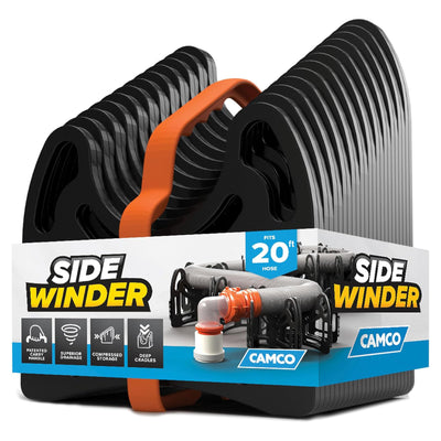Camco Sidewinder RV Sewer Hose Support, Trailer and Camping Accessories, 20 Feet (Used) - VMInnovations