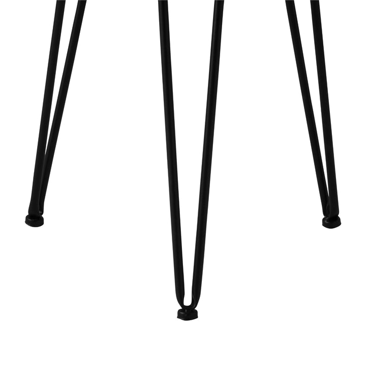 COZAYH 2 Piece Round Coffee Tables, Wooden Living Room Furniture (Open Box)