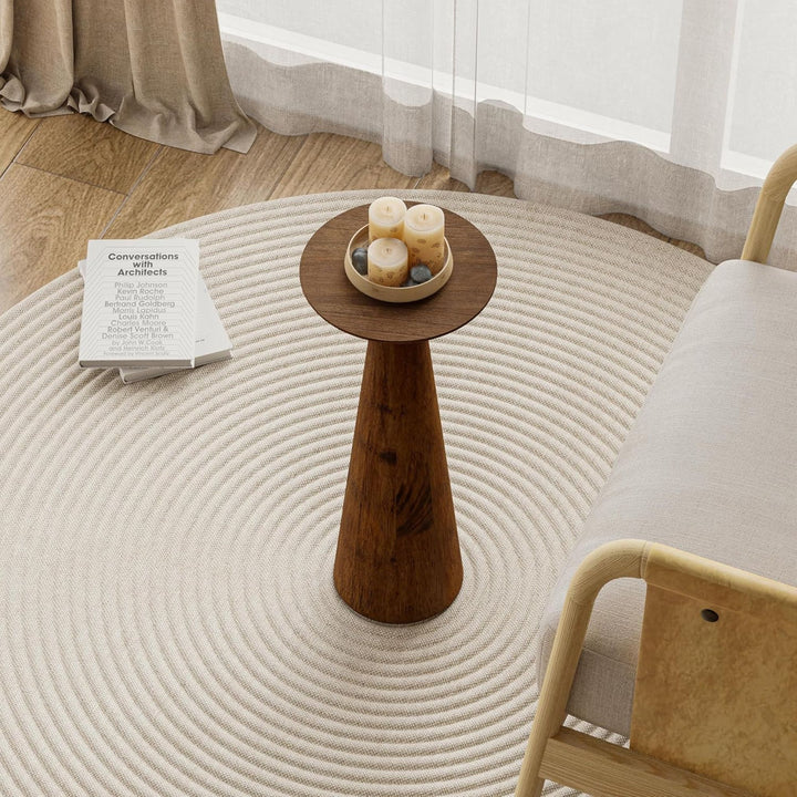 COZAYH Pedestal Tall Round Martini Table for Living Rooms or Bedrooms (Used)