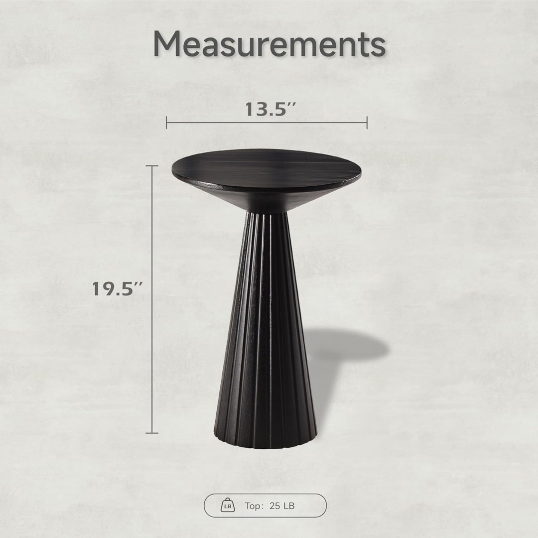 COZAYH Pedestal Drink Round Martini Table for Living Rooms or Bedrooms(Open Box)