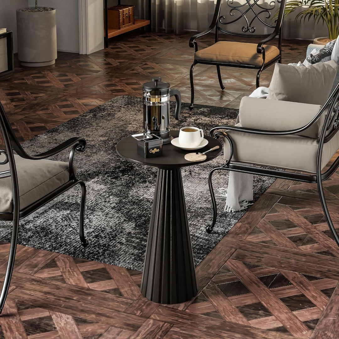 COZAYH Pedestal Drink Round Martini Table for Living Rooms or Bedrooms(Open Box) - VMInnovations