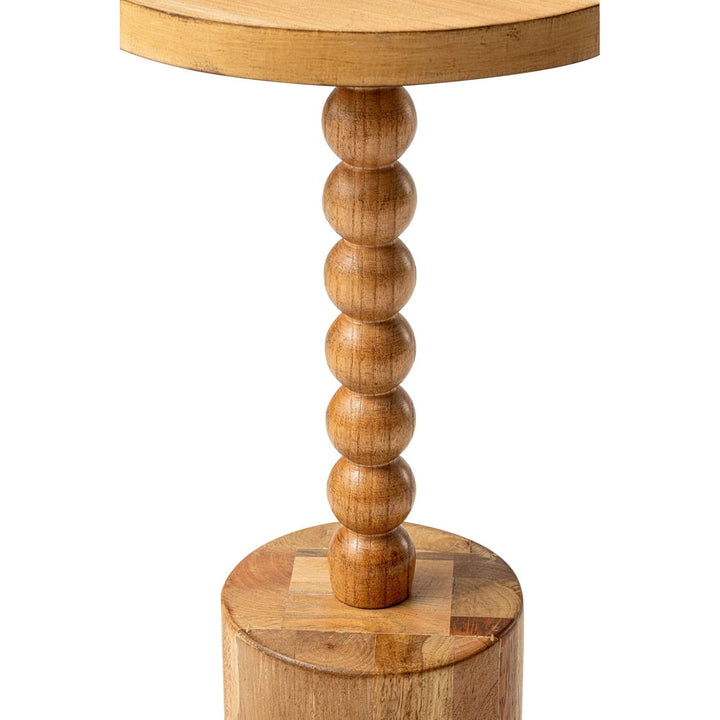 COZAYH Farmhouse Round Pedestal Martini Table, Living Rooms & Bedrooms(Open Box)