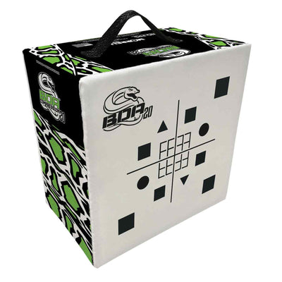 Morrell Targets BOA Compression Foam Archery Target Block, 20 Inch, White/Black