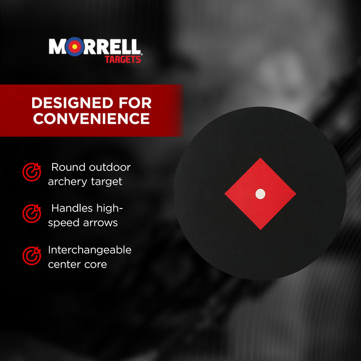 Morrell Targets FITA 1 Outdoor Archery Target w/ High Roller Foam Shooting Core