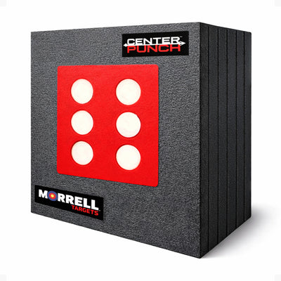 Morrell Targets Center Punch 24″ Foam Frame with High Roller Insert, Black/Red - VMInnovations