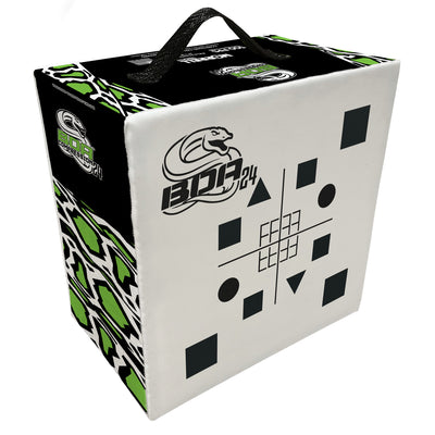 BIGshot Targets BOA Compression Foam Archery Target Block, 24 Inch, White/Black - VMInnovations