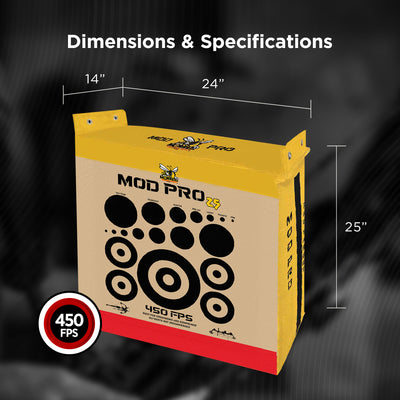 Morrell Yellow Jacket 380 FPS Dual Threat Cube Any Tip Archery Target (Used) - VMInnovations