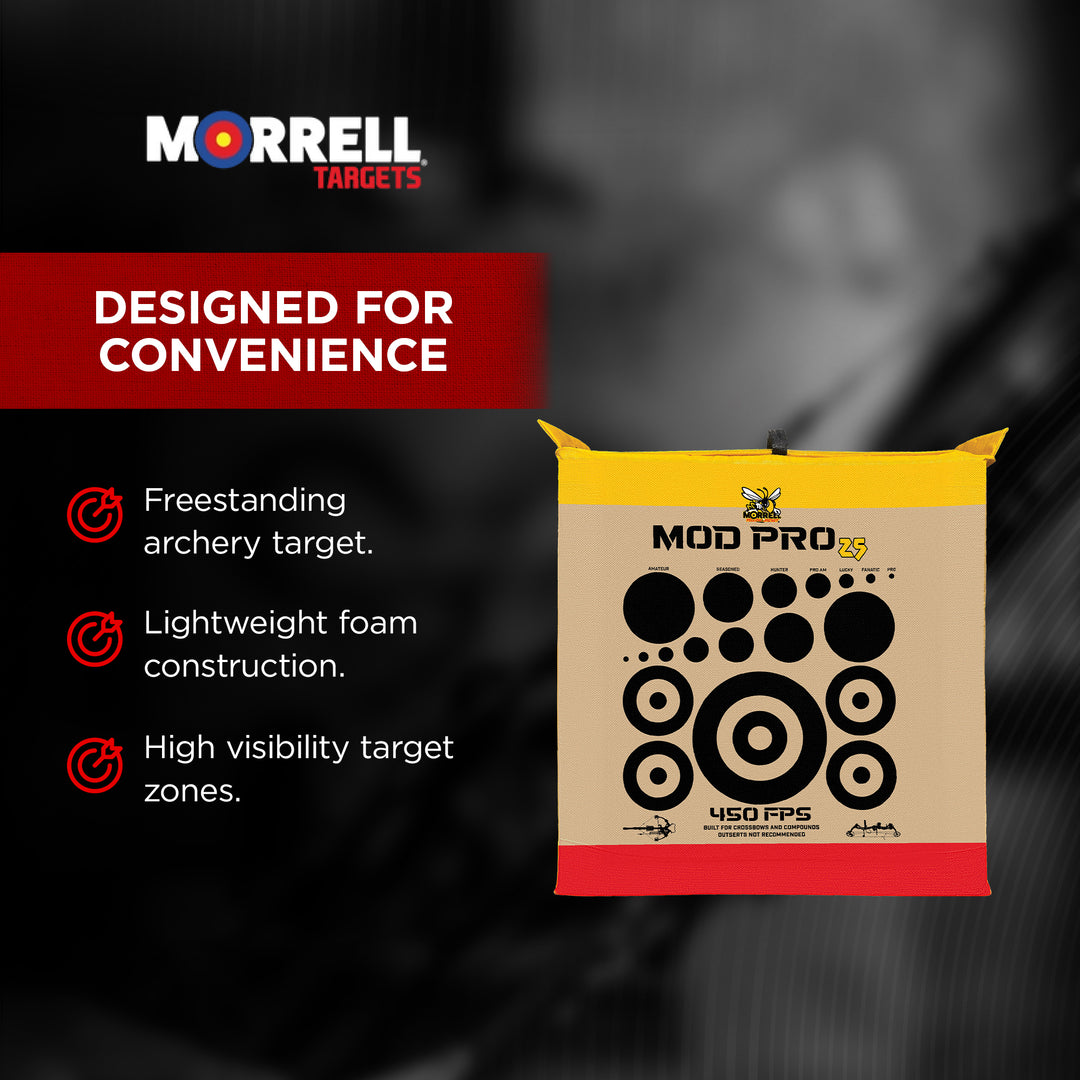 Morrell Yellow Jacket 380 FPS Dual Threat Cube Any Tip Archery Target (Used) - VMInnovations