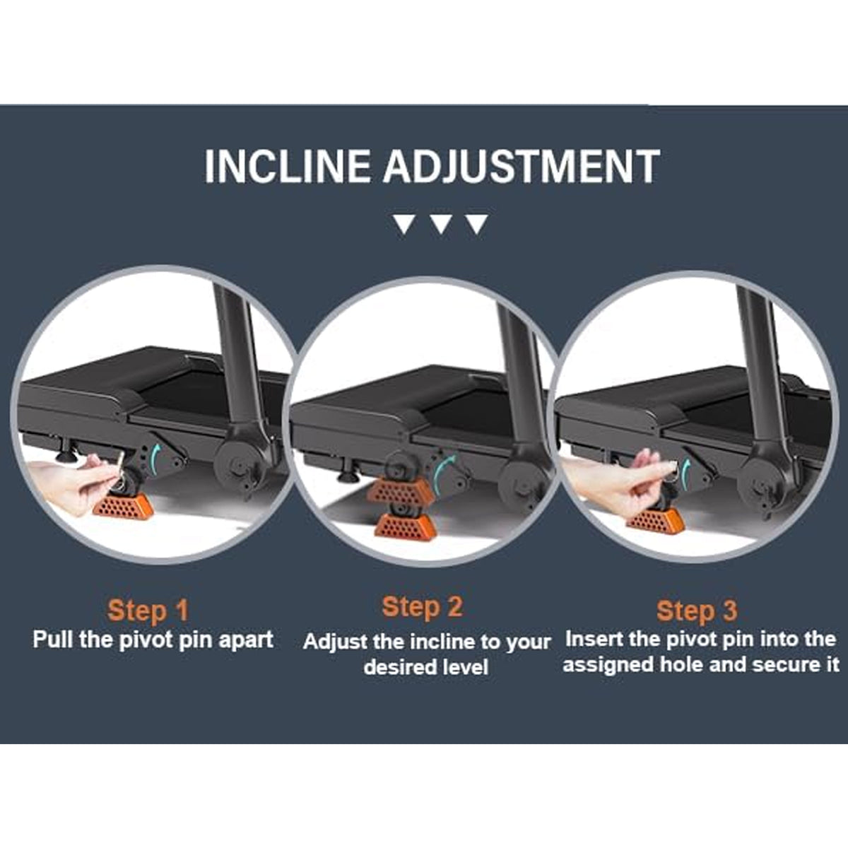Lichico Walking Pad Under Desk Treadmill, Machine w/Remote Control(Used) - VMInnovations