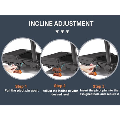 Lichico Walking Pad Under Desk Treadmill, Machine w/Remote Control(Used) - VMInnovations