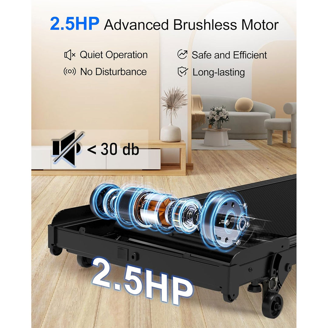 Lichico Walking Pad Under Desk Treadmill with Remote Control(Open Box)