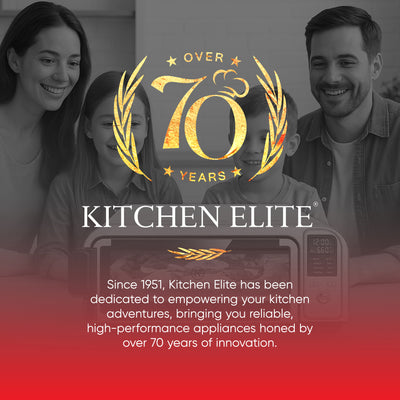 Kitchen Elite 8 in 1 Digital Air Fryer Toaster Convection Pizza Oven (Open Box) - VMInnovations