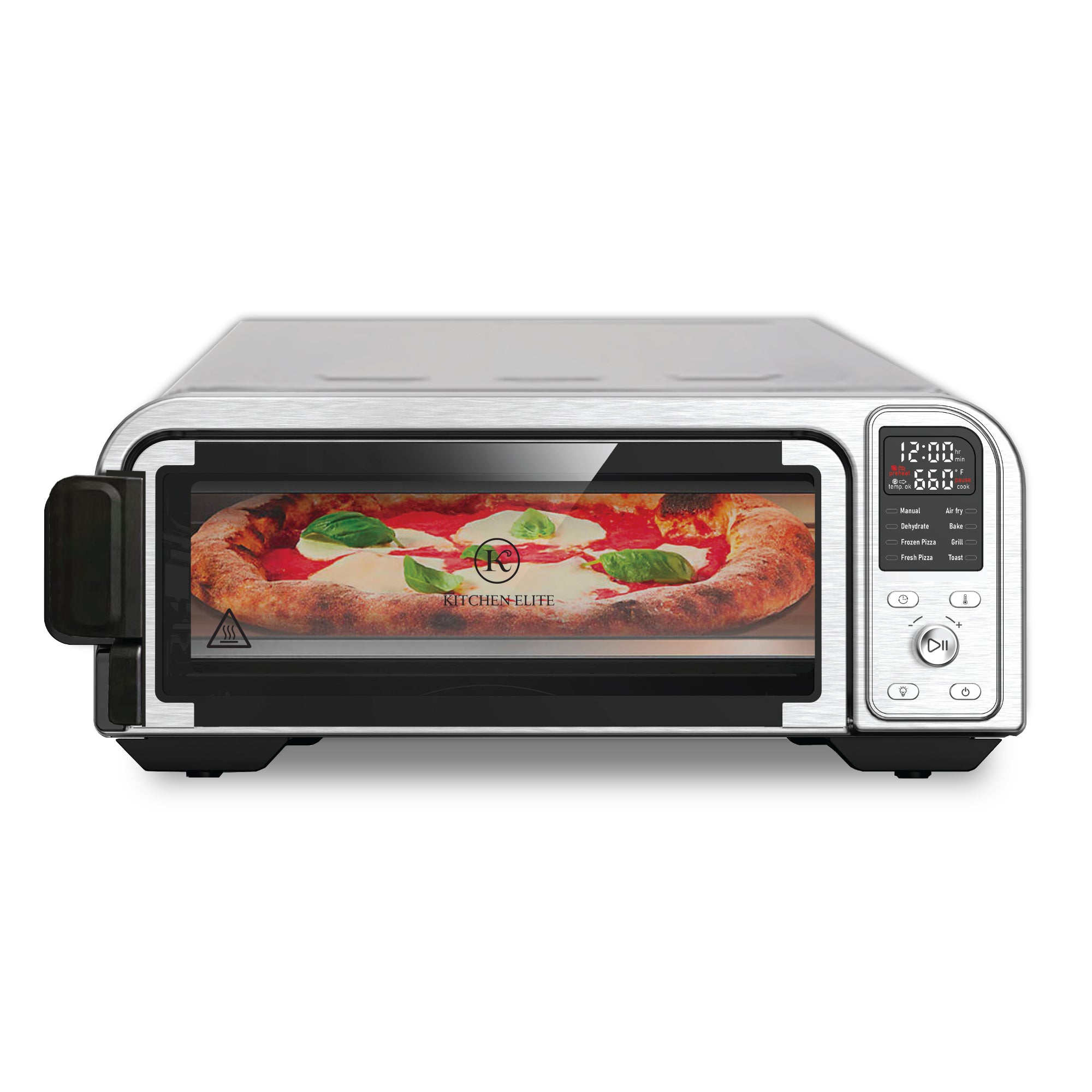 Kitchen Elite 8 in 1 Digital Air Fryer Toaster Convection Pizza Oven (Open Box) - VMInnovations