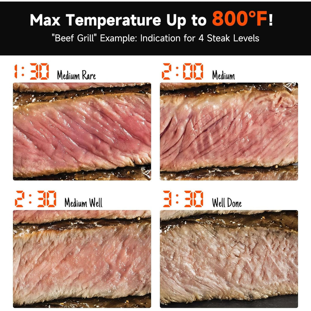 Kitchen Elite 18L Digital Air Fryer Toaster Oven, Convection Pizza Oven (Used)