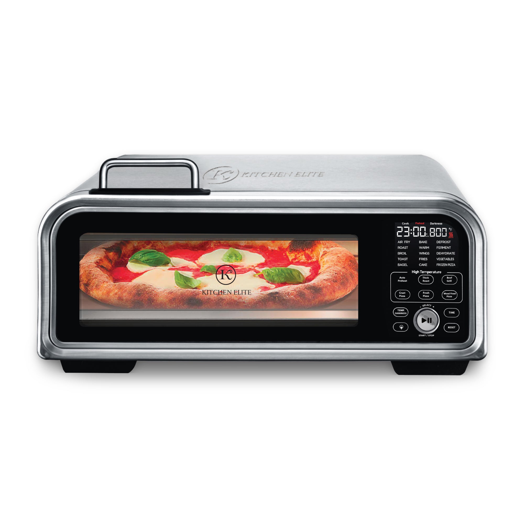 Kitchen Elite 18L Digital Air Fryer Toaster Oven/Convection Pizza Oven(Open Box) - VMInnovations
