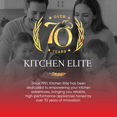 Kitchen Elite 2.5Qt Digital Air Fryer, Countertop Nonstick Basket Oven(Open Box) - VMInnovations
