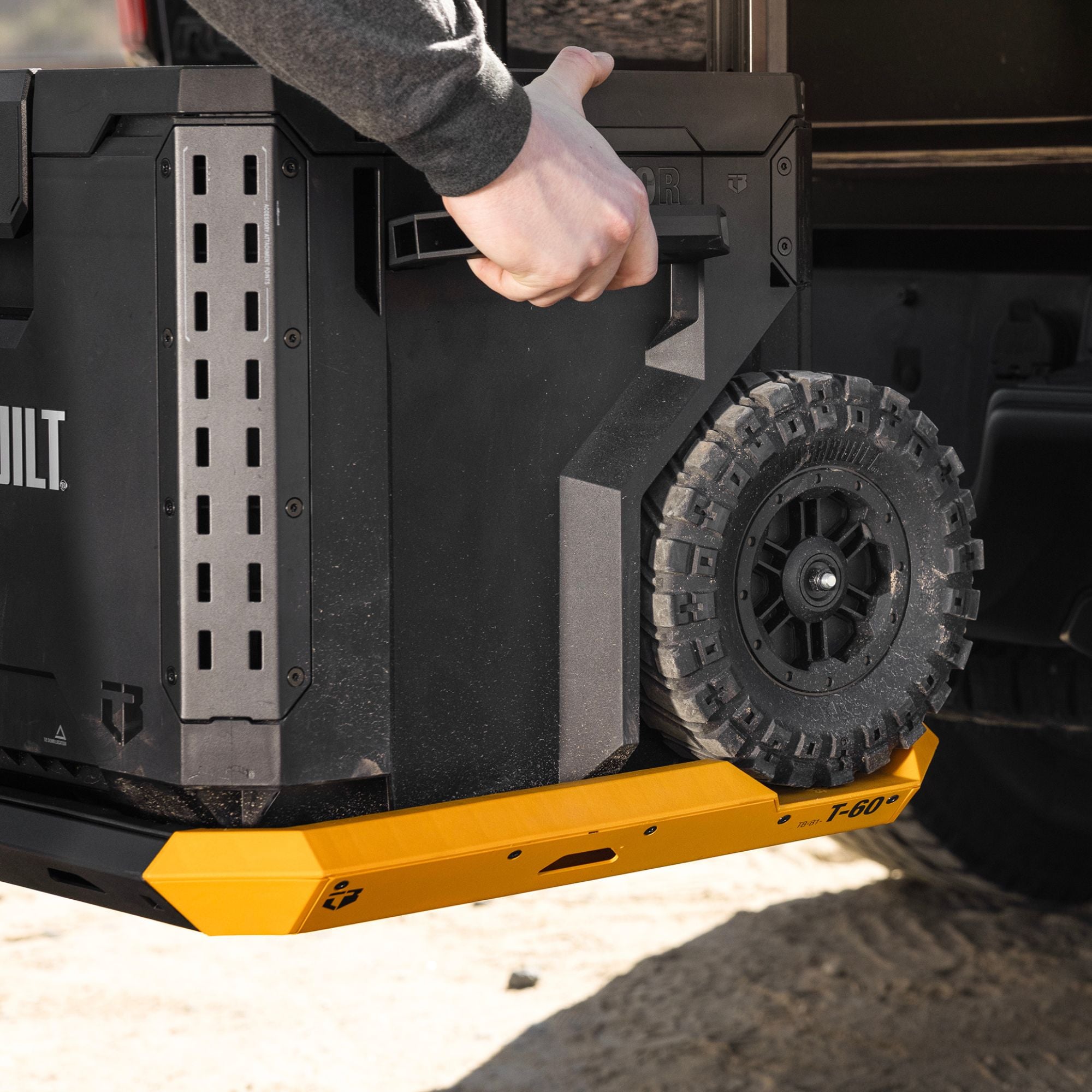 ToughBuilt Hitch Cargo Carrier, Locking Truck Mount for Hitch Receiver (Used) - VMInnovations