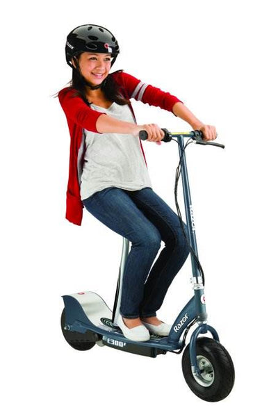 Razor E300S Seated Electric 24V Motorized Scooter - Gray | 13116214 (For Parts)