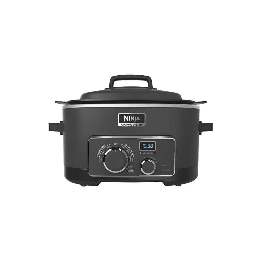 Ninja 6 Quart 3-In-1 Black Multi-System Refurbished Slow Cooker | Damaged