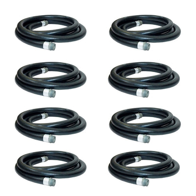 Apache 98108450 3/4" Diameter 10' Length 60 PSI Farm Fuel Transfer Hose (8 Pack) - VMInnovations