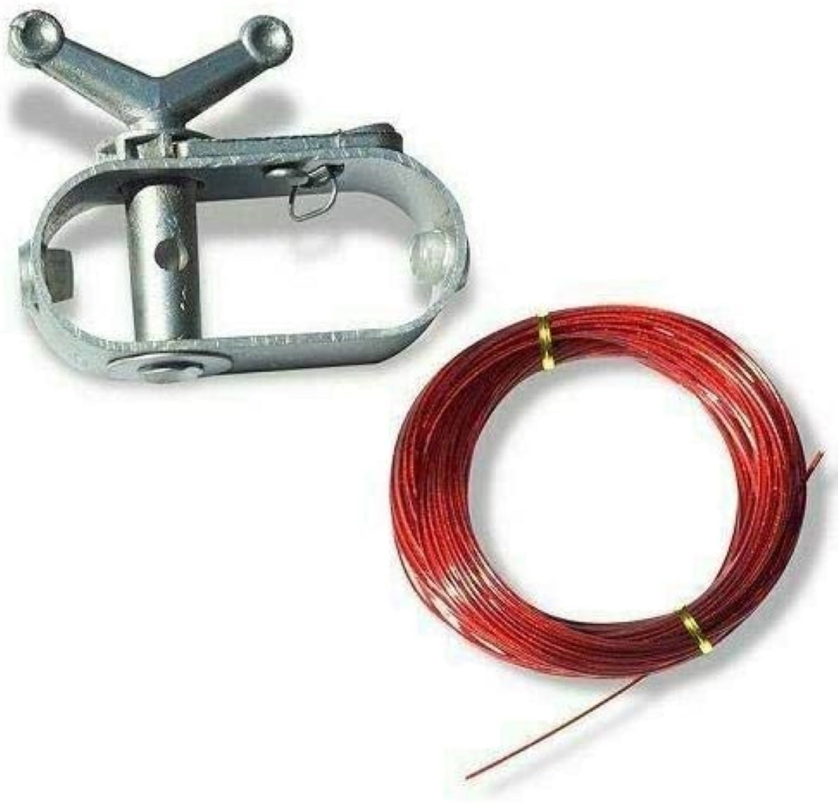 2) Swimline 28' Round Above Ground Swimming Pool Winter Cover+Cable+Ratchet