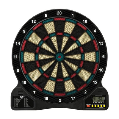 GLD Fat Cat 727 13-Inch Electronic Dart Board with 18 Games and Two Dart Sets