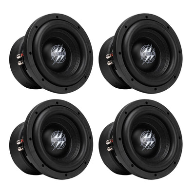 Hifonics 4 Pack ELITE 15" Subwoofer, Dual Voice Coil Car Audio Speaker, 3000W - VMInnovations
