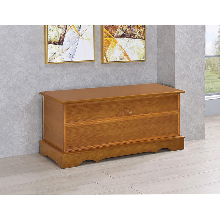 Coaster Home Furnishings Paula 40" Storage Chest, Wooden Trunk Bedroom Furniture