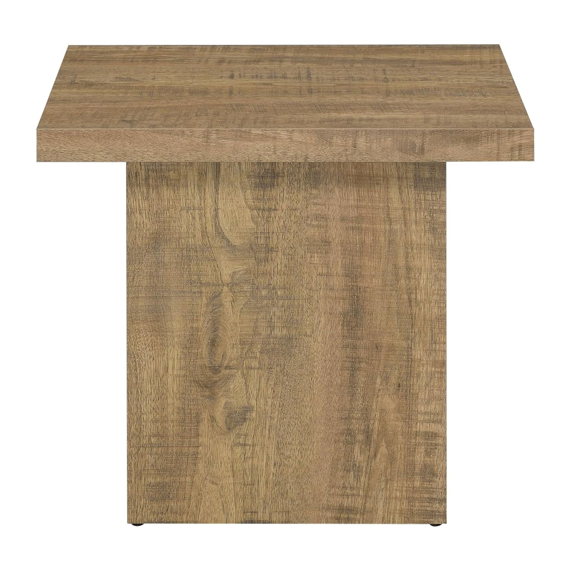 Coaster Home Furnishings 2 Pack Zetta 23" Square End Table Living Room Furniture