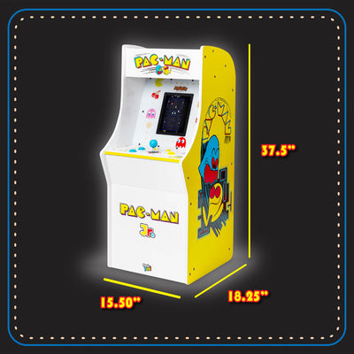 Arcade Classics Pac Man Jr Series Free Standing Arcade Game (Open Box) - VMInnovations