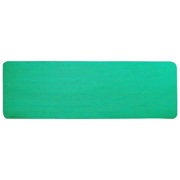 Fitvids 1/2-Inch Thick High Density Exercise Yoga Mat, Carrying Strap, Green
