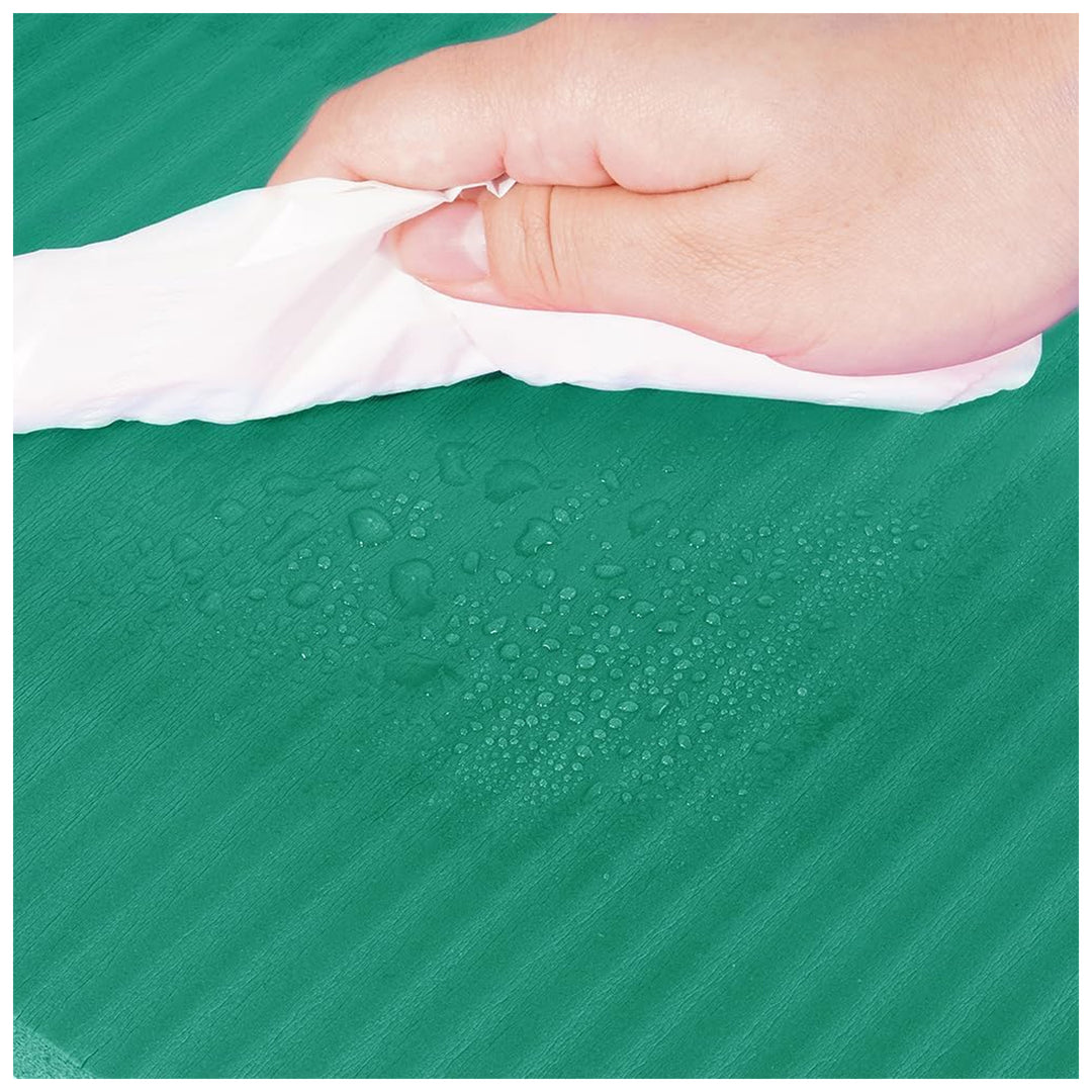 Fitvids 1/2-Inch Thick High Density Exercise Yoga Mat, Carrying Strap (Open Box)