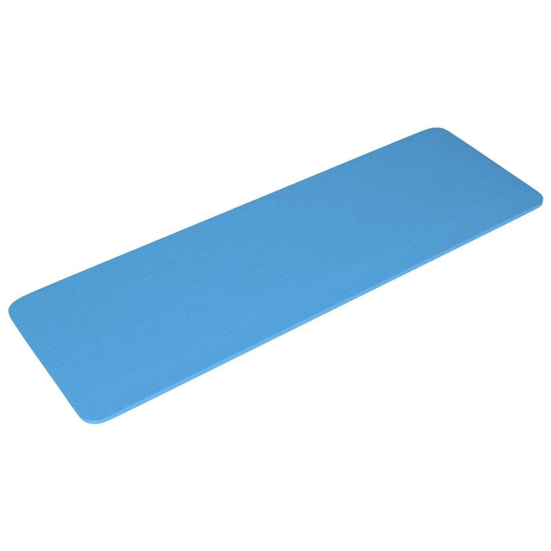 Fitvids 1/2-Inch Thick High Density Exercise Yoga Mat, Carrying Strap, Blue
