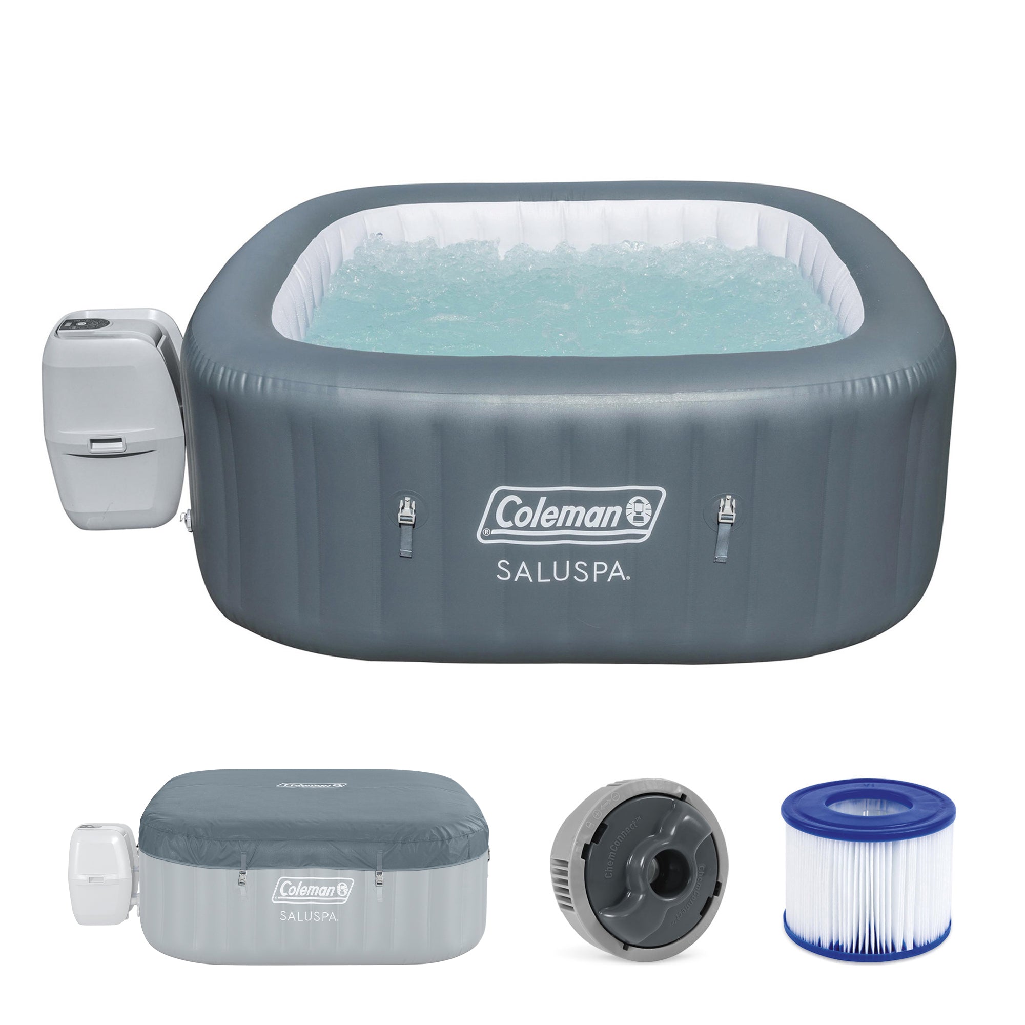 Coleman Hawaii Energy-Efficient Hot Tub 4-6 Person w/App-Control (Used) - VMInnovations