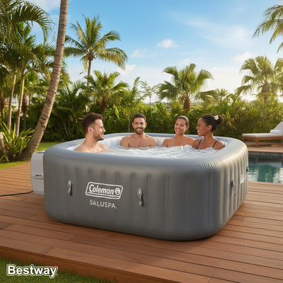 Coleman Hawaii Energy-Efficient Hot Tub 4-6 Person w/App-Control (Used) - VMInnovations