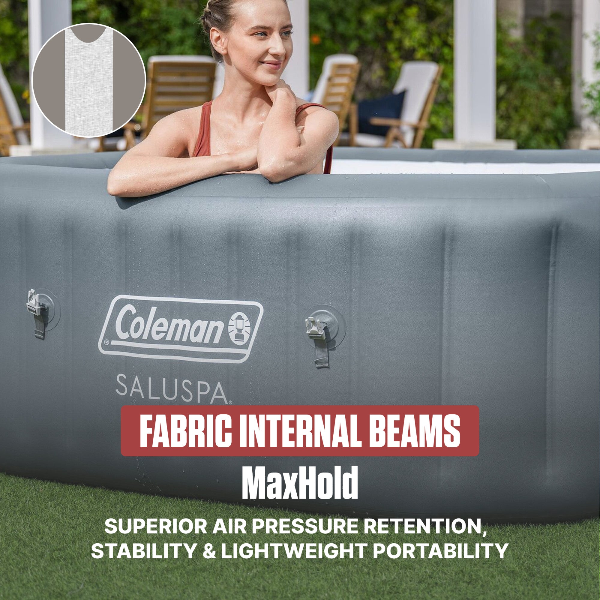 Coleman Hawaii Energy-Efficient Hot Tub 4-6 Person w/App-Control (Used) - VMInnovations