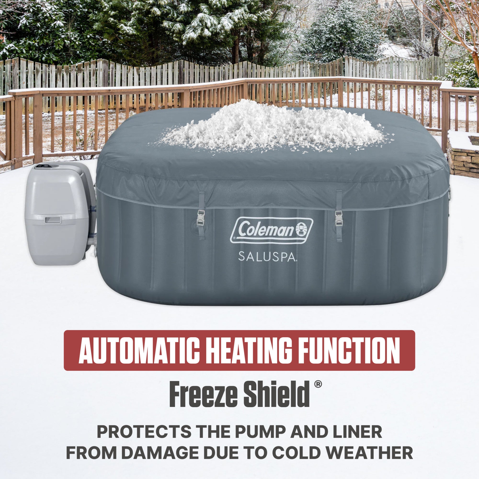 Coleman Hawaii Energy-Efficient Inflatable Hot Tub 4-6 Person  (Open Box)