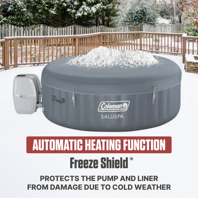 Coleman SaluSpa  AirJet Inflatable Hot Tub w/EnergySense Cover(For Parts) - VMInnovations