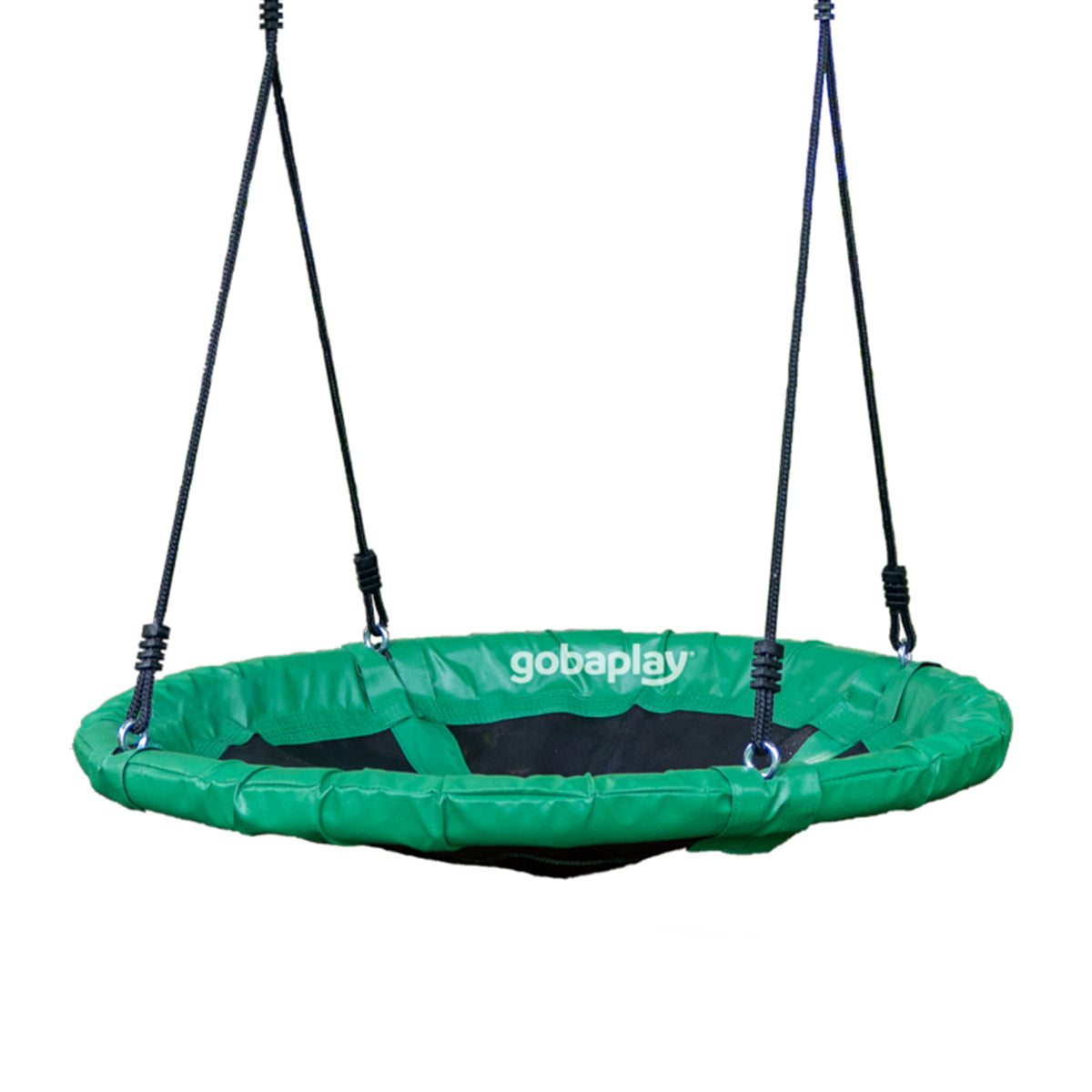 gobaplay FlyMax Saucer Tree Swing, 40" Platform Saucer Seat, Green (Open Box)