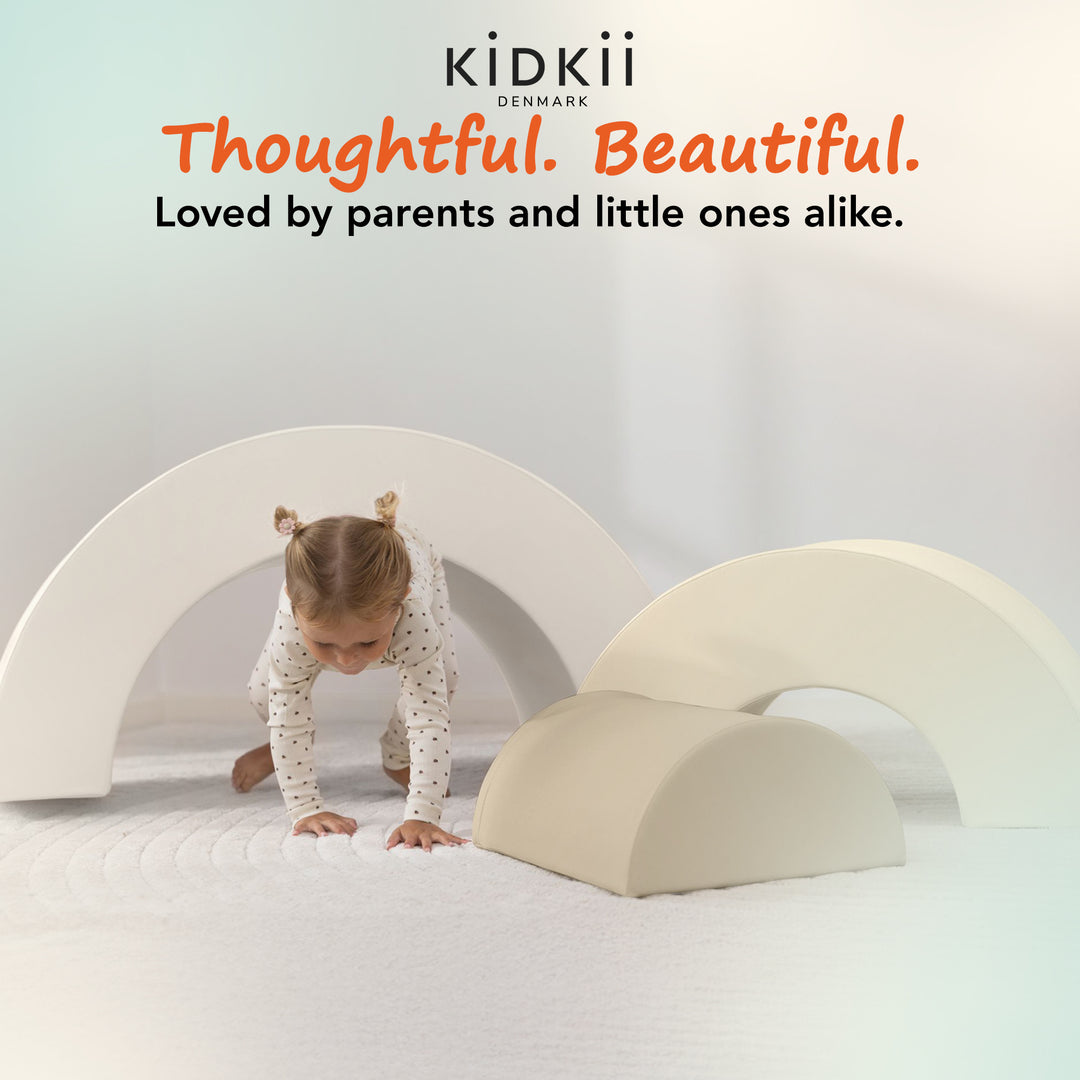 KIDKII Rainbow Classic Foam Play Blocks, Climber Set for Toddlers (Open Box)