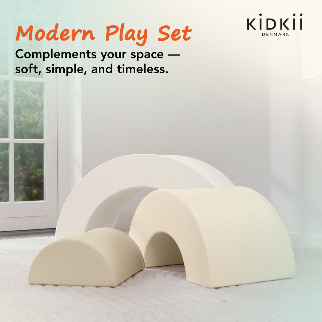 KIDKII Rainbow Classic Foam Play Blocks, Climber Set for Toddlers (Open Box)