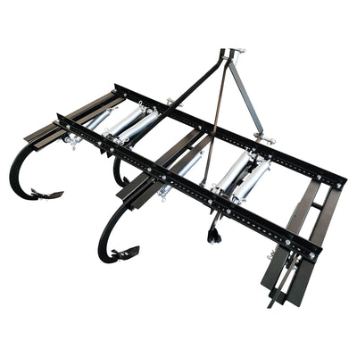 Field Tuff 3 Point Chisel Plow for Category 1 Tractors, Working Width of 65"