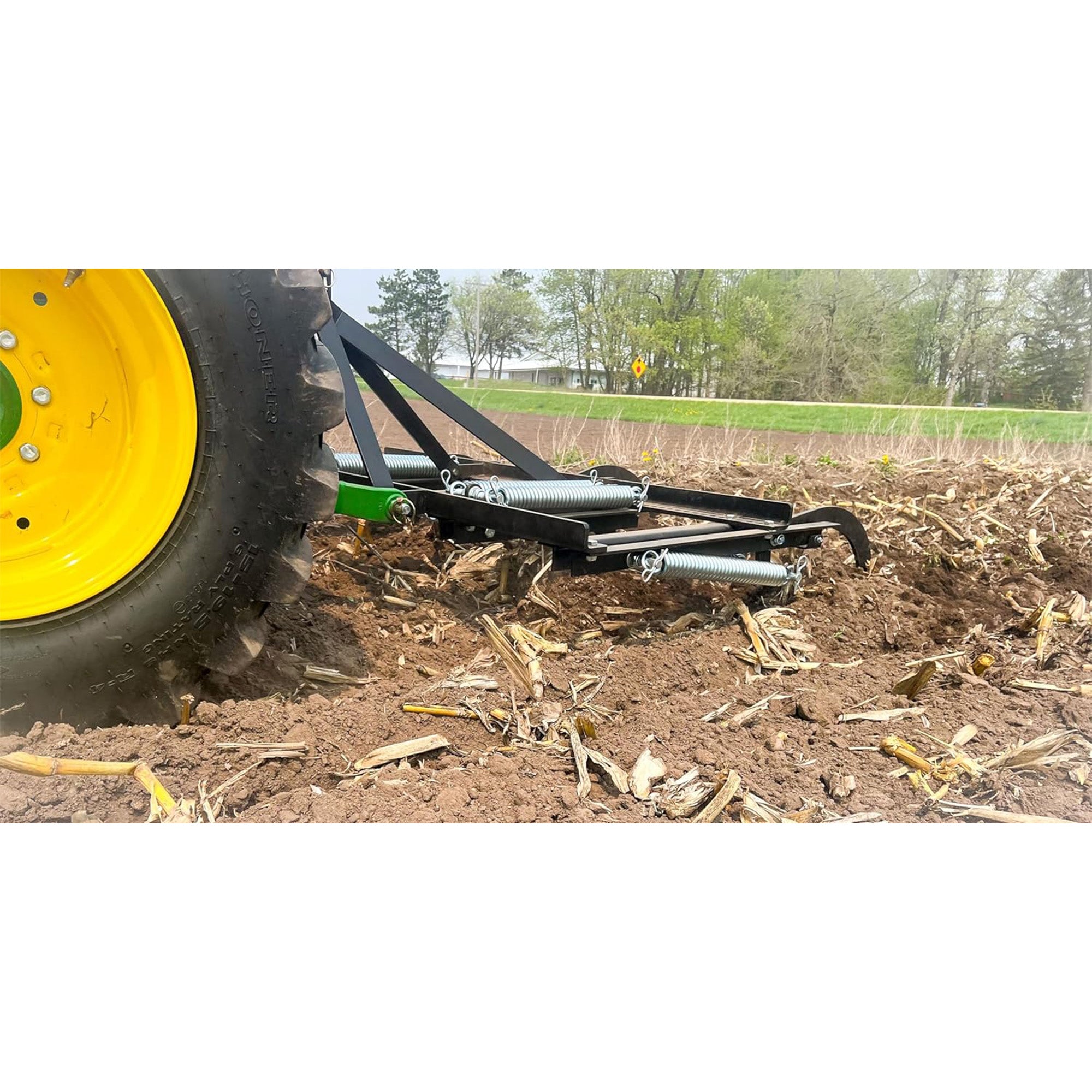 Field Tuff 3 Point Chisel Plow for Category 1 Tractors, Working Width of 65"